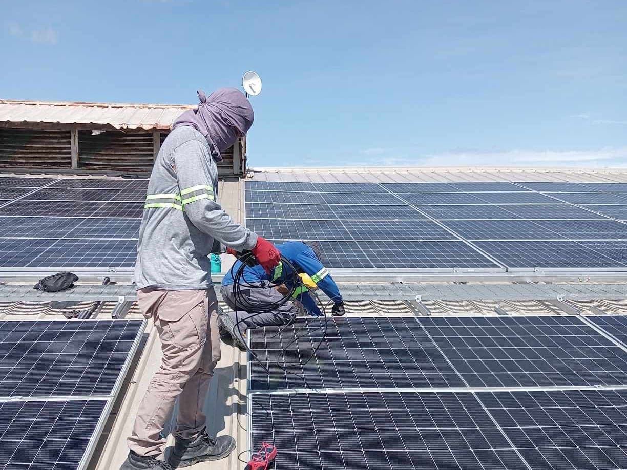 Manufacturing facility · Cabuyao, Laguna · 614.35 kWp — site photography