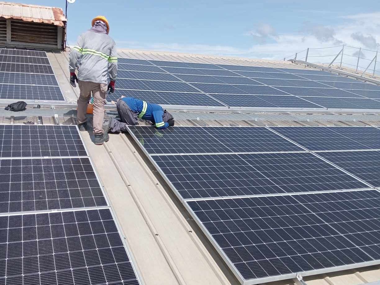 Manufacturing facility · Cabuyao, Laguna · 614.35 kWp — solar array