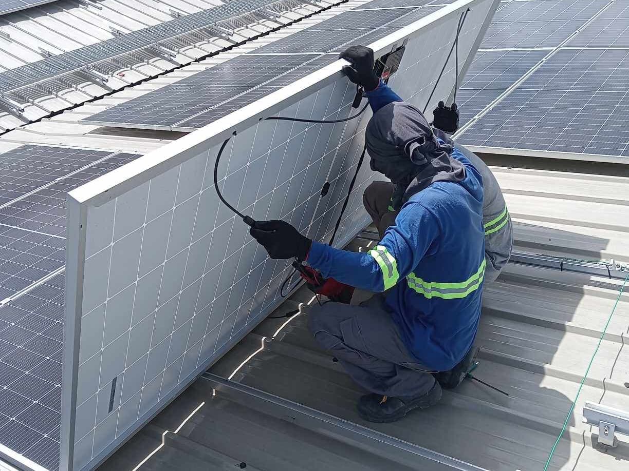 Manufacturing facility · Cabuyao, Laguna · 614.35 kWp — site photography